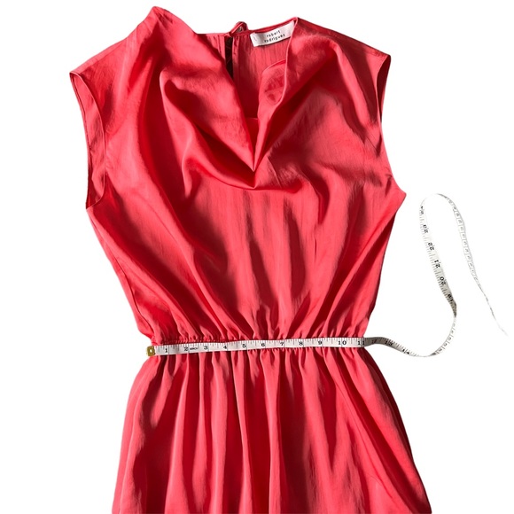 NWT: Robert Rodriguez: Coral Grecian Maxi Dress - Picture 9 of 16